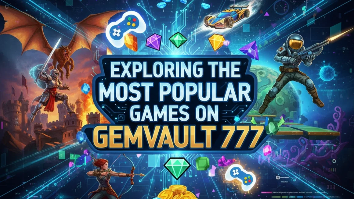 Exploring the Most Popular Games on Gemvault 777
