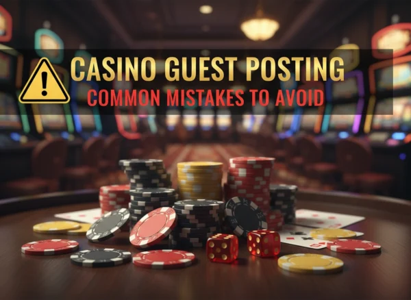 Casino Guest Posting: Common Mistakes to Avoid