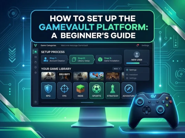 How to set up the GameVault platform: A beginner’s guide