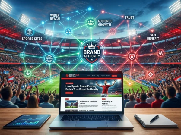 How Sports Guest Posting Builds True Brand Authority