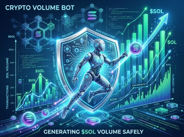 How a Crypto Volume Bot Generates Massive Sol Volume Safely
