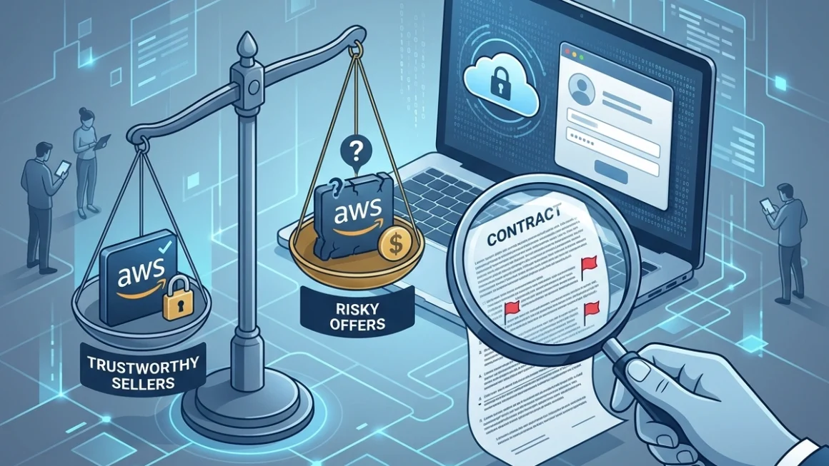 AWS Accounts For Sale: Sorting Trustworthy Sellers From Risky Offers