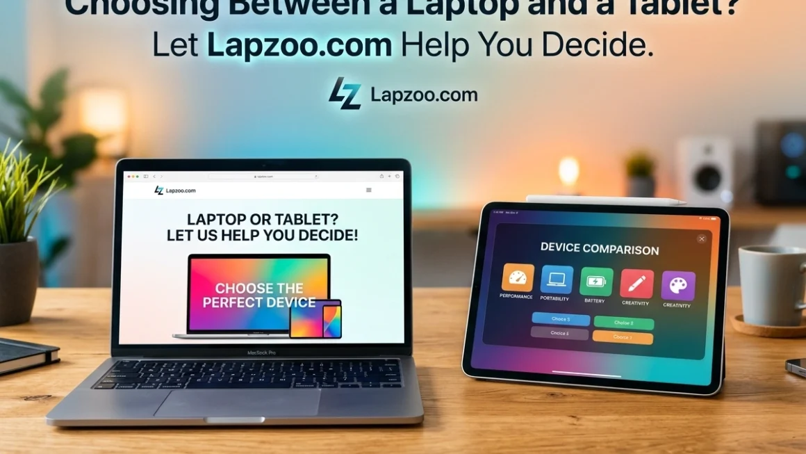 Choosing Between a Laptop and a Tablet? Let Lapzoo.com Help You Decide
