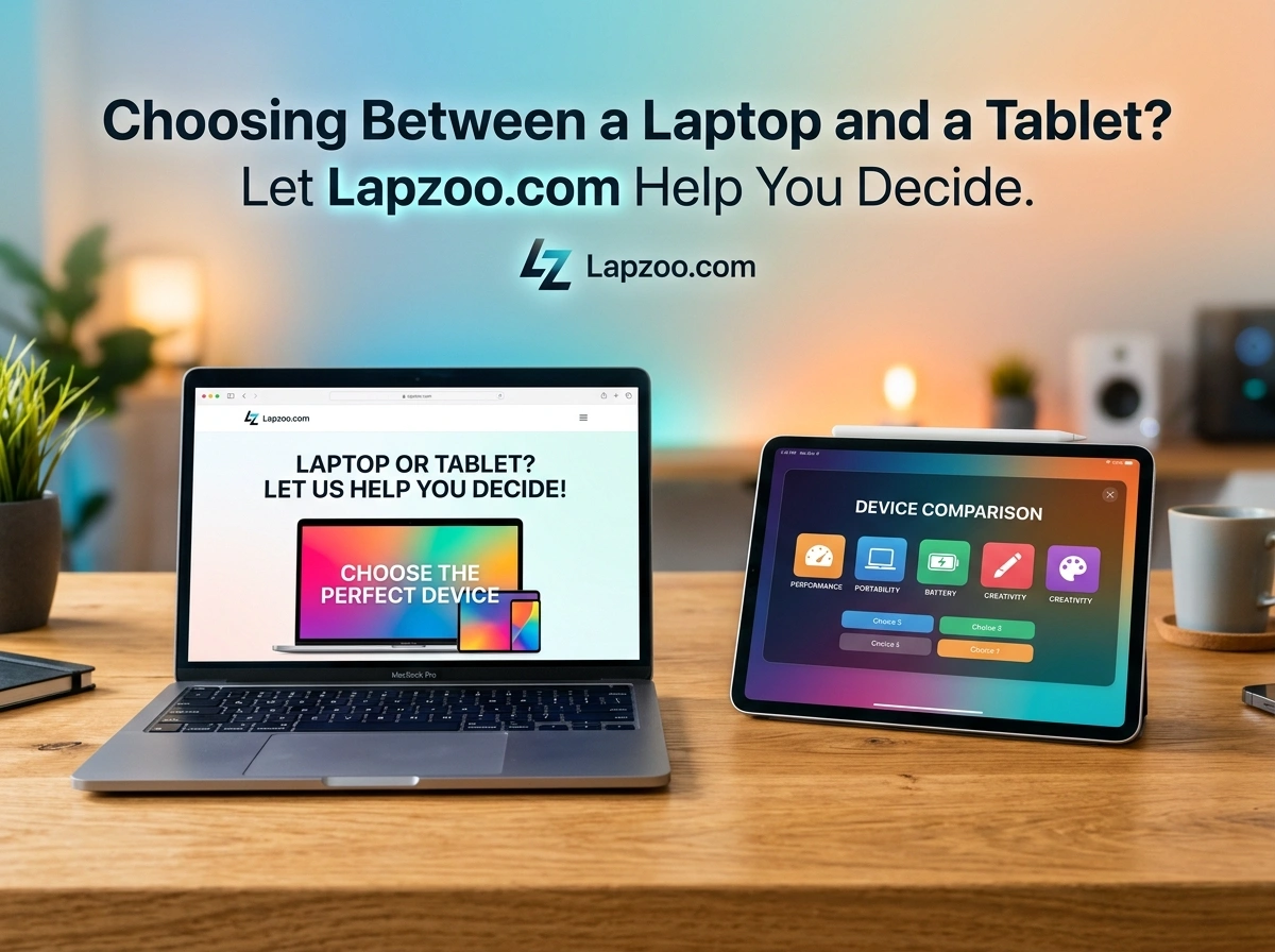 Choosing Between a Laptop and a Tablet? Let Lapzoo.com Help You Decide
