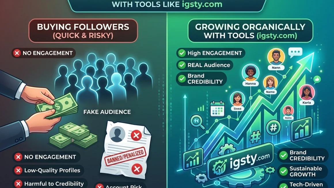 The Real Cost of Buying Followers vs. Growing With Tools Like igsty.com