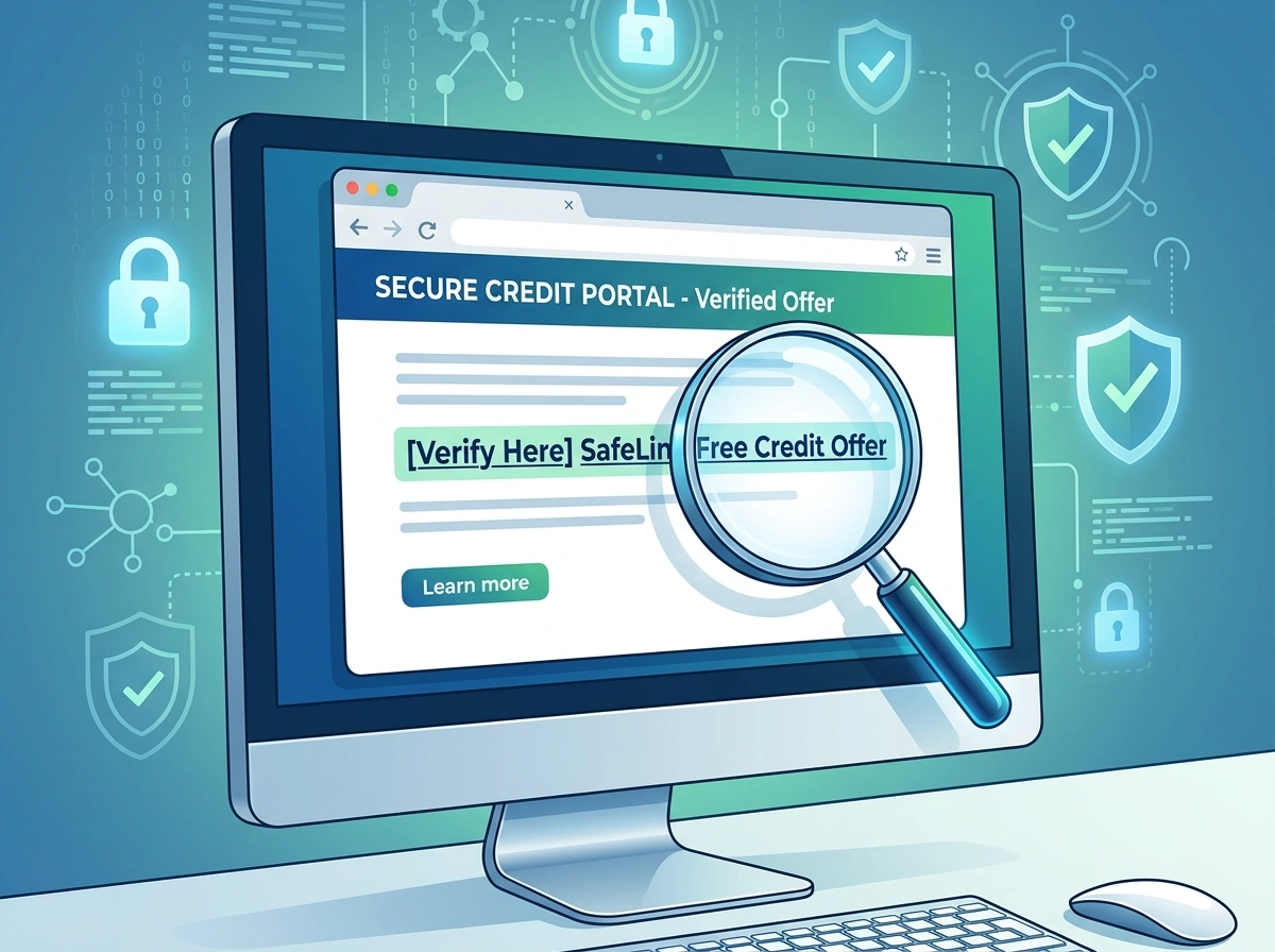 How to Verify a Safe Link Free Credit Before You Sign Up